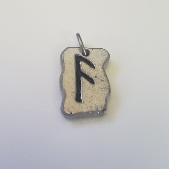 RUNE cosmic / As DOG TAG Pendant pewter - Picture 5 of 6